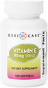 GeriCare Vitamin E Supplement, 200 IU Softgels (100 per Bottle)...