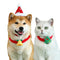 Pet Christmas Handmade Bow Tie, 2pcs Cats and Dogs Xmas Scarf Collar Bow Ties, Adjustable Pet Towel Bibs, Winter Knitted Cat Bow Ties for Dressing...