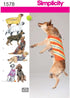 Simplicity 1578 Dog Jacket and Clothing Sewing Patterns, Medium...