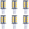 T5 T10 Wedge Base LED Light Bulb High Brightness 12VAC/DC 3Watt 2700K-3000K Warm White Color for Outdoor Landscape Lighting Deck Stair Step Path L...