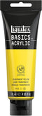 Liquitex BASICS Acrylic Paint, 118ml (4-oz) Tube, Transparent Yellow...