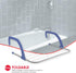 Home Basics Over The Door Laundry Drying Rack - Lightweight & Heavy-Duty Door Hanger Rod for Indoor Air Drying and Hanging Clothing, Towels, Coat,...