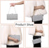 ELABEST Glitter Evening Clutch Bag Single Sided Diamond Bag Crossbody Purse Wedding Party Bag for Women...