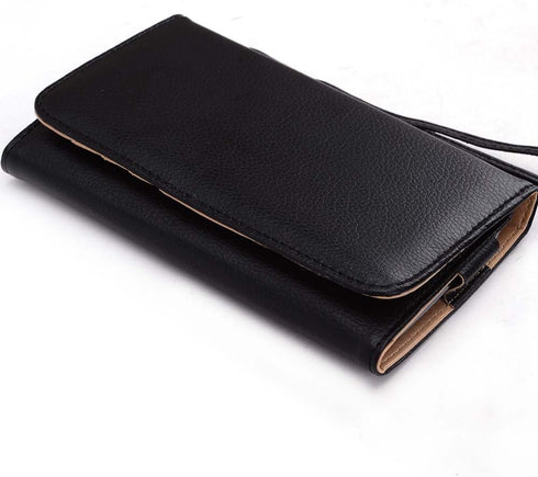Kroo Clutch Wallet for Smartphones up to 6-Inch - Black...