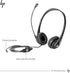 HP 3.5mm Stereo Wired Business Headset, Customer Service Headset with Microphone for Laptop/Desktop/PC/MAC......