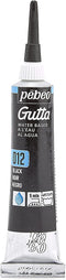 Pebeo Setasilk Silk Painting Water Based Gutta 20-Milliliter Tube, Black, 0.68 Fl Oz (Pack of 1)...