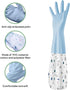 3Pcs Rubber Gloves, Cleaning Gloves for Housekeeping, Dishwashing Gloves, Reusable Rubber Gloves, Bathroom Cleaning Supplies Multicolor(L)...