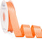 Ribbli Peach Satin Ribbon Double Faced Satin 1 inch x Continuous 50 Yards-Peach Ribbon for Gift Wrapping Crafts Wedding Decoration Bows Bouquet Fl...