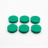 Bullseye Office 24 Round Green Fridge Magnets, Button Shaped, Small Colorful Magnetic Discs for Kitchen, Cabinet or Classroom, Perfect Whiteboard ...
