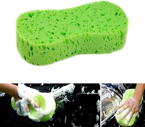 5pcs Car Wash Sponges Multi-Functional Large Cleaning Sponges Kitchen Handy Wash Scrubber Kit...
