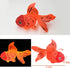 Aquarium Simulation Goldfish, Increase Artificial Fish Moving Floating Fake Fish for Tank Silicone Luminous Fake Swimming Fish for for Aquarium Fi...