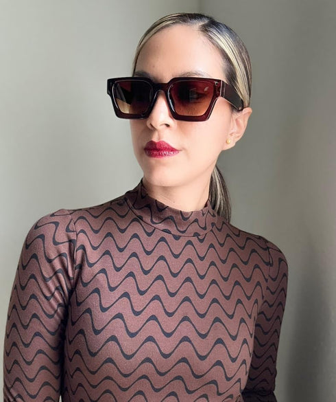 FEISEDY Retro 90s Square Sunglasses for Women Men Trendy Chunky Rectangle Sunglasses UV400 Protection B2385...