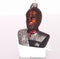 Hallmark Lieutenant Commander Worf Star Trek Deep Space Nine Blown Glass Ornament...