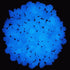 Oubest Fish Tank Rocks Glow Blue/Glow in The Dark Pebbles for Garden/Fish Tank/Aquarium/Plant Pots/Bonsai Walkway/Driveway 100pcs...