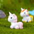 MAOMIA Miniature Unicorn Figurines Statue, Rainbow Unicorn Cake Toppers Decoration Moss Landscape DIY Terrarium Crafts Ornament Home Decor(Pack of...