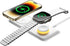 ESSAGER 2 in 1 Foldable Wireless Charger for iPhone 15/14/13/12/11 Series, Magnetic Wireless Charging Station, Travel Wireless Fast Charging Pad f...
