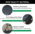 Car Seat Bottom Cover, Semi-Wrap Non-Slip Leather Car Seat Cover, Comfortable Breathable Auto Front Seat Bottom Cushion with Pocket, Universal Int...