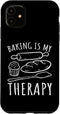 iPhone 11 Bread Baking - Funny Baking Is My Therapy Bread Maker Case...
