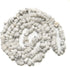 7-8mm Natural White Howlite Gemstone Chips Healing Gravel Bracelets Necklace Kit Irregular Tumble Stone Beads DIY Crafts Design Jewelry Making 32"...
