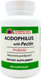 GeriCare Acidophilus with Pectin Probiotic Capsules, Optimizes Intestinal Flora, Digestive Gut Function, Boosts Immune Defenses, and Strengthens B...