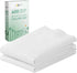 California Design Den Luxuriously Soft 600 Thread Count 100% Cotton King Size White Pillowcase Set of 2, Fits King Pillows...