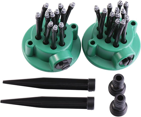 Noodle Sprinklerlawn Sprinklersprinklers for Yard 2Pcs Garden Plants Vegetable Adjustable Watering Sprinkler Multi Use Lawn Irrigation System...