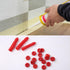 30pcs Caulk Tube Caps, Soft Latex Caulk Saver Caps Universal Caulking Tube Covers for Sealing & Protecting Caulk Tubes (Red)...