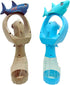 Shark Misting Spray Bottle Fan Kids Personal Cooling Mist Portable Handheld Humidifier Powered Fans with Mist for Boys or Girls, Set of 2...