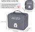 First Aid Bag Empty, Waterproof Emergency Medic Trauma Bag, Medicine Bag For Traveling ,Home Hiking Camping Car Office(Large and Small,Cationic Gr...
