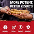 Herbtonics Korean Red Panax Ginseng 1500mg - Energy Supplement for Peak Performance, Focus & Vitality - High Potency Ginseng Root Extract - 120 Ve...