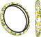 Lemon Patterns Wheel Cover for Women,Yellow Lemons 14.5 Steering Wheel Cover Protector Non Slip Durable Universal Automotive Accessories Car Decor...