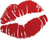 Valentines Day Decorations. Home Decor Valentine Lipstick Lips Kiss Window Sticker. Small Reusable Double Sided Window Cling Decal. Valentine's De...