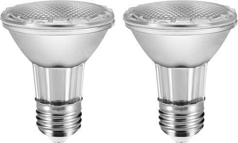 PAR20 7W LED Range Hood Light,E26 120V Dimmable Warm White 595lm, Waterproof IP65, Replacement 50W Halogen Cup. Spot Bulbs for Kitchen Appliances,...