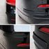 sundan 4pcs Black Anti-Collision Patch Bumper Guard Strip Anti-Scratch Bumper Protector Trim Universal for Cars SUV Pickup Truck...