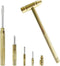 Floral Hammer & Screwdriver 6 in 1 Small Hammer Screwdriver Tool, Multitool Hammer, Hand Tools Hammer Set with Screwdriver Hammers, Mini Hammers, ...