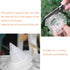 15 Pack Flower Pot Hole Mesh Pad Plastic Cone Bottom Grid Gasket Drain Mat Cover Drainage Screen for Plants Bonsai Gardening Breathable Hydrophobi...