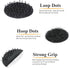 Self Adhesive Dots - 800pcs (400 Pairs) 0.79" Diameter Waterproof Sticky Back Hook Dot Loop Dot for School, Office, Home, Mounting Arts & Crafts ?...