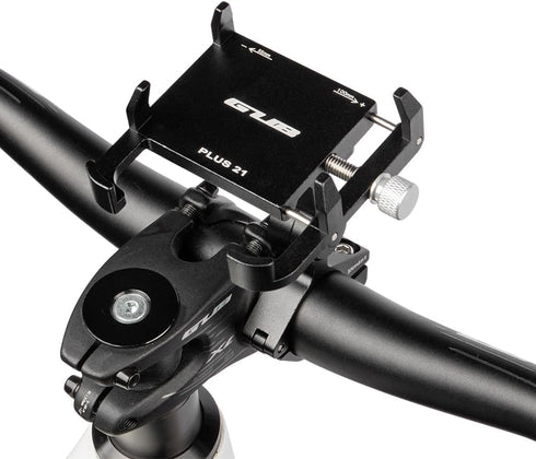 GUB PLUS21 Bicycle Motorcycle Phone Holder One Key Adjust Aluminum Bike Handlebar Mount Waterproof Phone Case Mobile Phone Mount...
