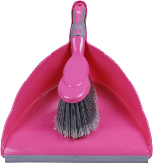 Dustpan and Brush Set, Multipurpose Floor Cleaner, for Home Office, Small Broom-2Count...