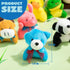 JOYIN 36 Pack Mini Animal Plush Toy Assortment (36 Units 3" Each),Bulk Stuffed Animals Party Favors for Kids, Small Animals Plush Keychain Decorat...