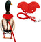 Duck Walking Harness and Leash Chicken Duck Outdoor Training Rope Adjustable Rope for Pet Poultry Hen Cock (XS, Red)...