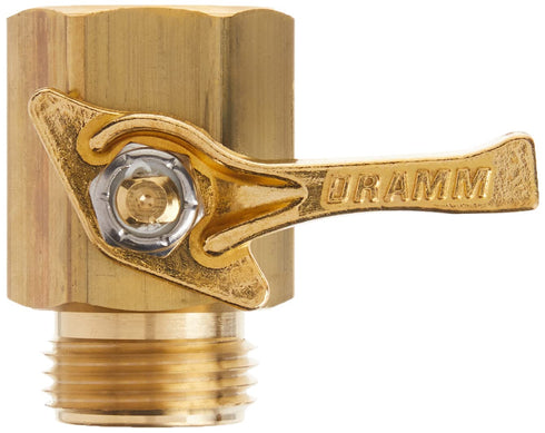 Dramm 12353 Heavy-Duty Brass Shut-Off Valve...