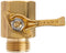 Dramm 12353 Heavy-Duty Brass Shut-Off Valve...