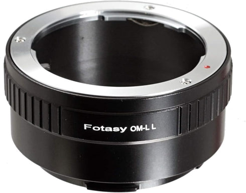 Fotasy Olympus OM Lens to L Adapter, Copper, OM Lens Adapter to L Mount, Compatible with Panasonic S1 S1H S1R S4 S5 Leica SL SL2 TL2 TL Leica T Si...