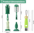 5-in-1 Baby Bottle Brush Set, Bottle Brush for Baby, Baby Bottle Scrubber, Including Silicone & Nylon Bottle Brush, Bottle Cap Brush, Straw Brush,...