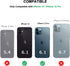TENDLIN Compatible with iPhone 12 / iPhone 12 Pro Case Wood Grain with Carbon Fiber Texture Design Leather Hybrid Case Black...