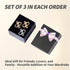 3PCS X-Shaped Scarf Ring Buckles Modern Fashion Accessories for Women's Scarves Shawls and T-Shirts Elegant Silk Scarf Clips...