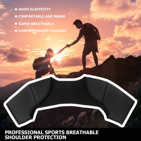 Double Shoulder Brace, Comfortable Double Shoulder -Breathable Sports Protective Gear for Chronic Tendinitis Pain Relief, Shoulder Strap Brace for...