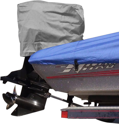 Budge BA-35 Gray Medium Engine Cover for 15 Hp to 25 Hp Stroke Motors...