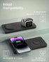 Wireless Charging Pad for Apple Device, GEEKERA Magnetic 2 in 1 Dual Wireless MagSafe Charger for iPhone 15/14/13/12 Pro Max/Pro/Mini, Apple Watch...